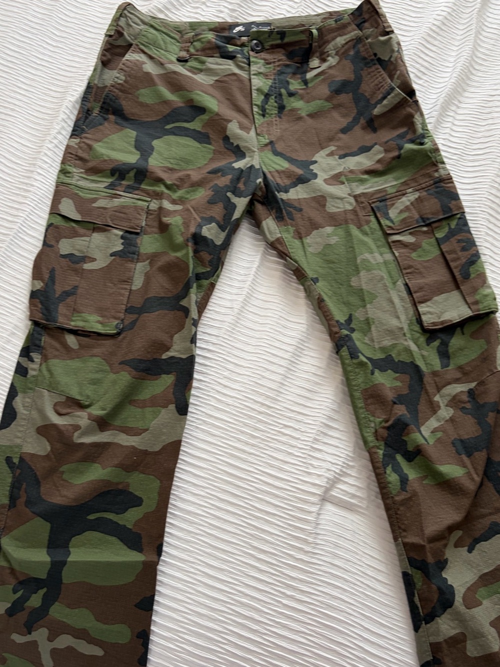 Nike SB Woodland Camo Cargo Pants - Green/Brown/Black